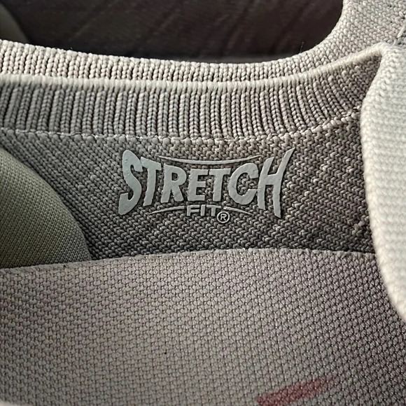 SKECHERS On The Go Performance Arch Fit Uplift Knit Lace-Up Detail Taupe Size 11 - Picture 9 of 14